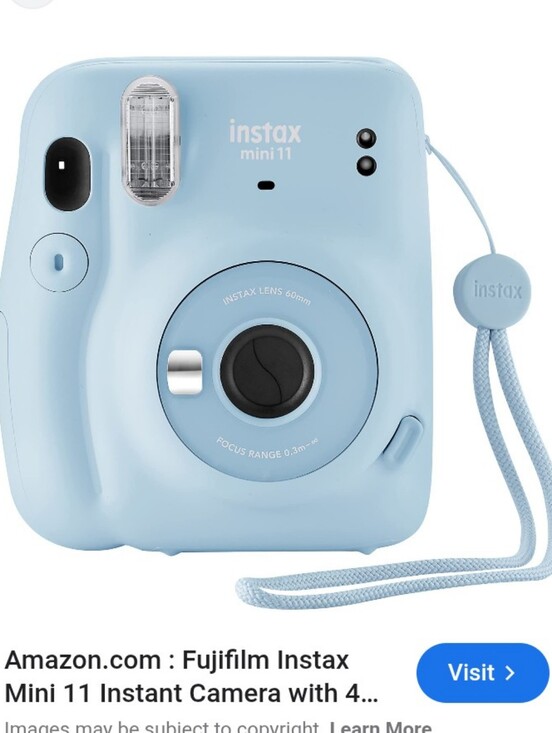 Fujifilm Other - Fujifilm Instax Mini 11 Instant Camera - Light Blue